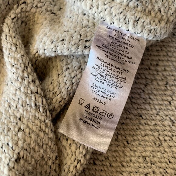 Lou & Grey tweed top — super soft short sleeved dolman sweater — XS - Picture 8 of 8